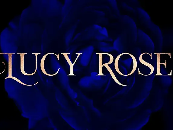 Lucy Rose Typeface font