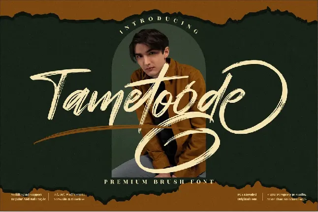 Tametogde font