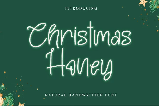 Christmas Honey font