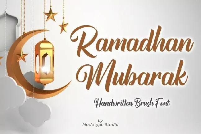 Ramadhan Mubarak font