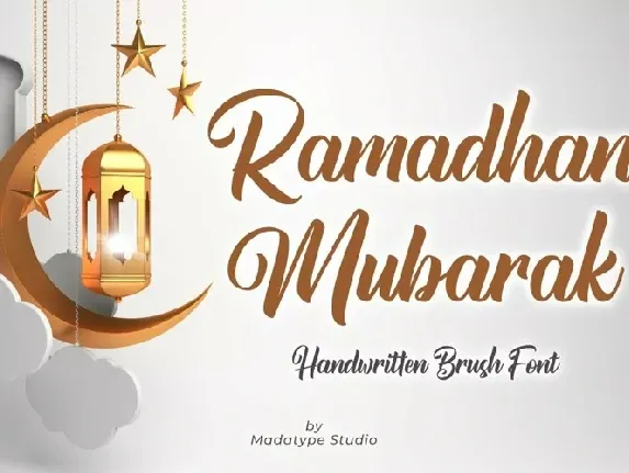 Ramadhan Mubarak font