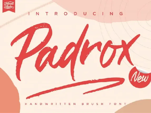 Padrox Brush font