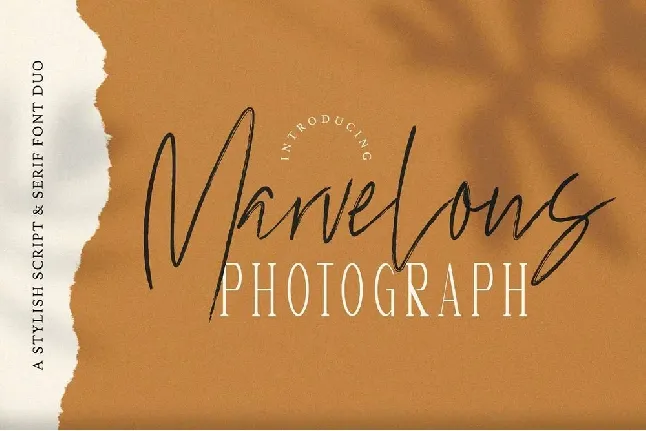 Marvelous Photograph Script font