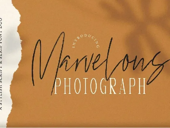 Marvelous Photograph Script font