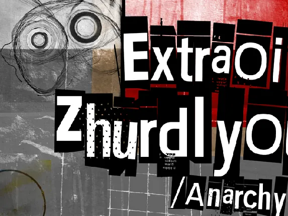 Extraoin Zhurdlyou font