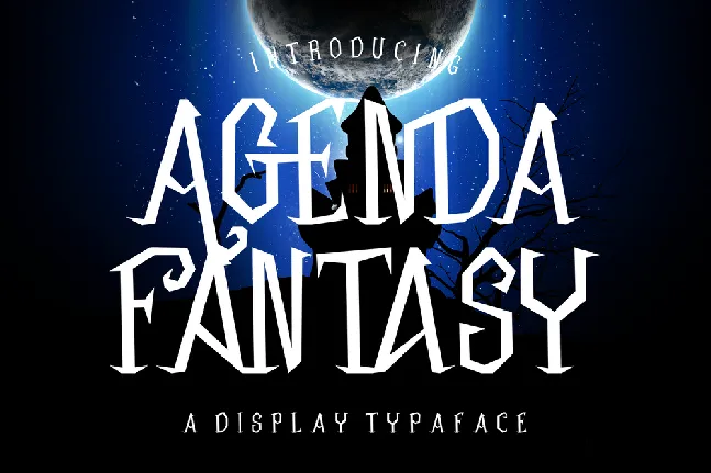 Agenda Fantasy Demo font