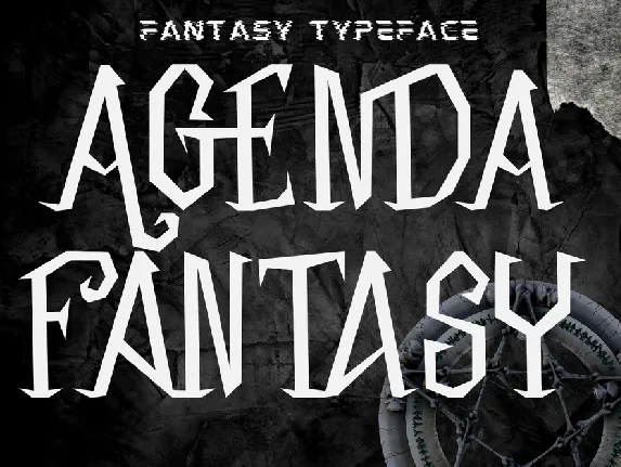 Agenda Fantasy Demo font