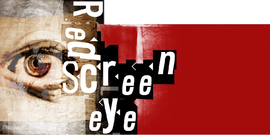 Red Screen Eye font