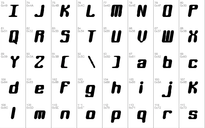 Kaliber BRK font