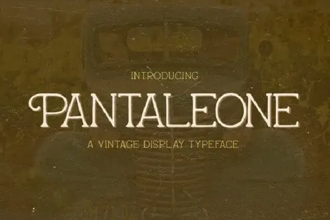 Pantaleone Serif font