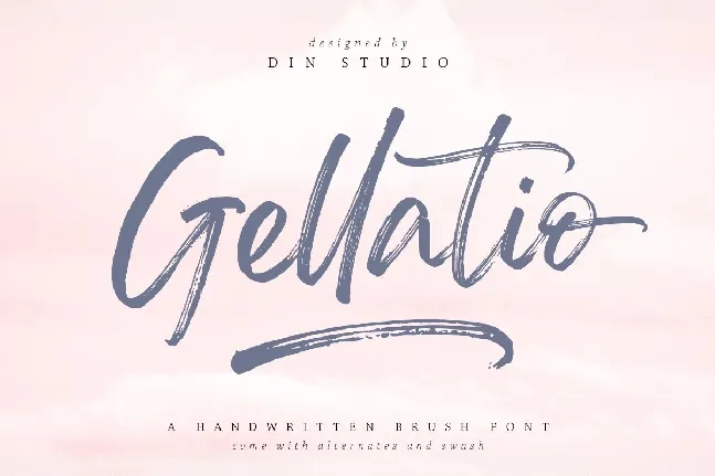 Gellatio font