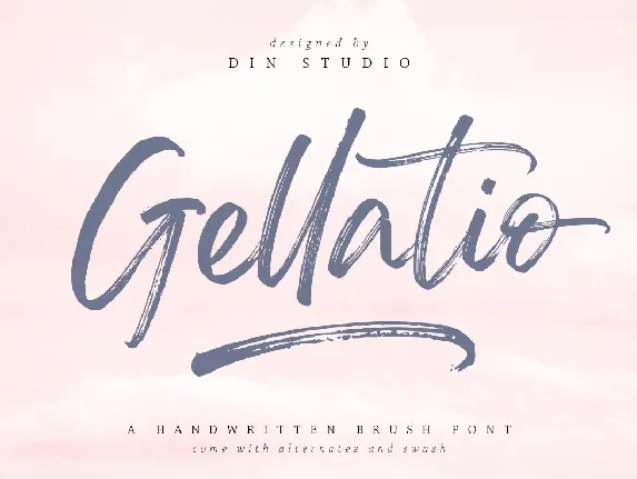 Gellatio font