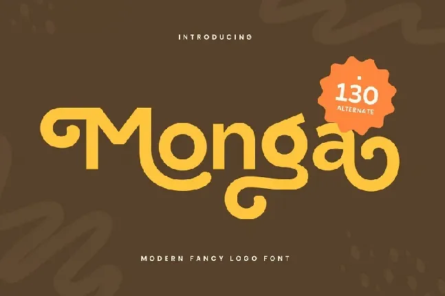 Monga font