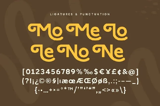 Monga font