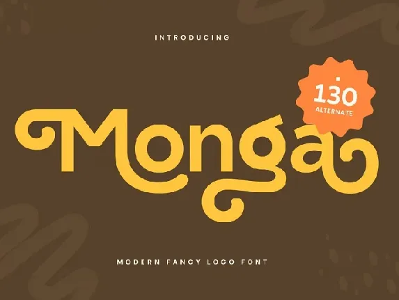 Monga font