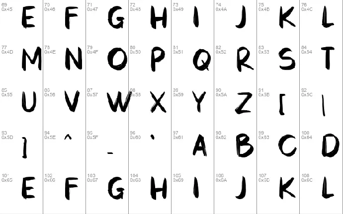 LINCONS font