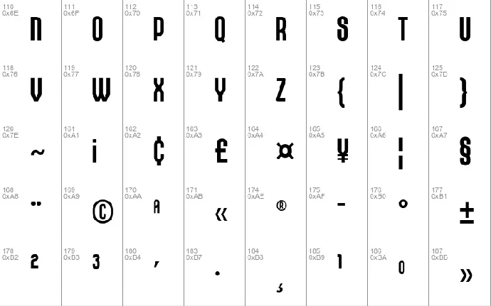 Rompies font