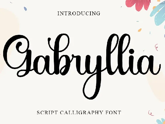 Gabryllia font