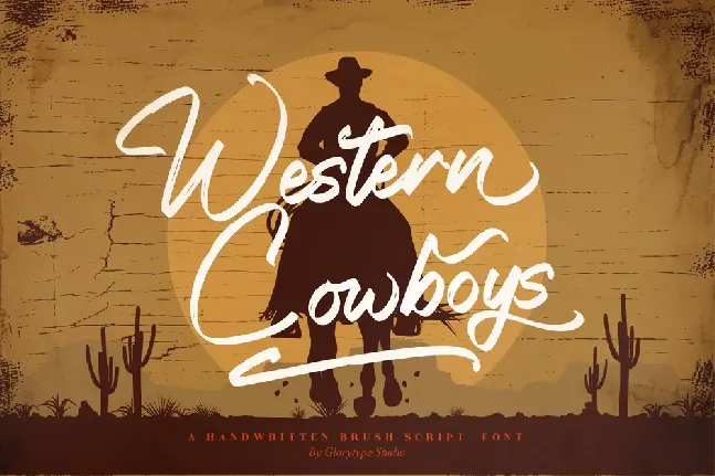 Western Cowboys font