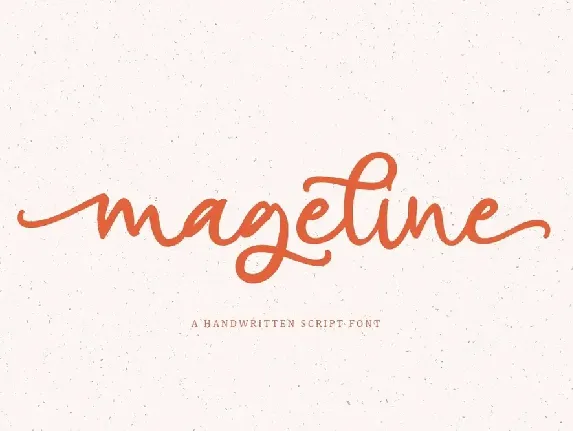 Mageline font