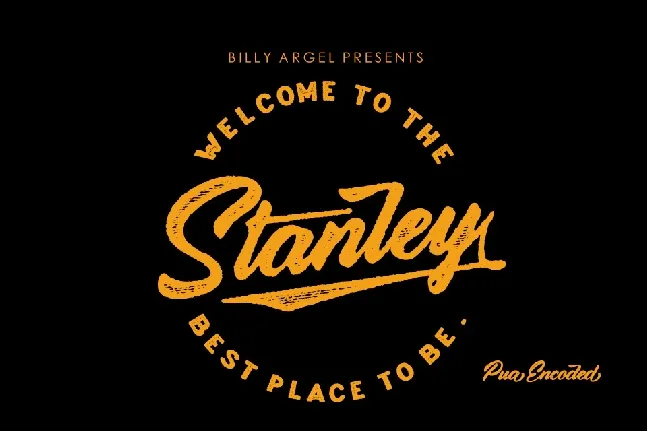 Stanley Roots font