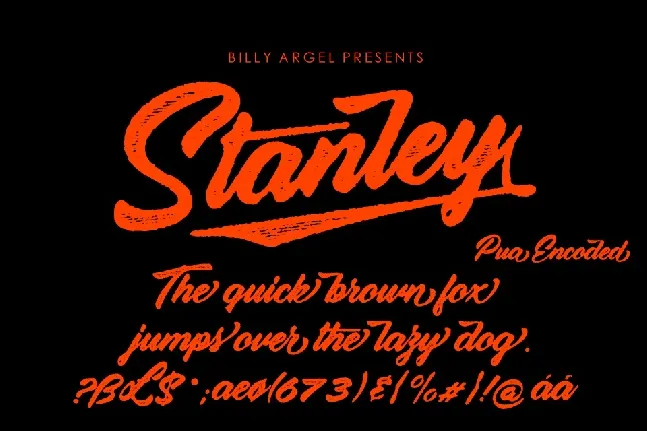 Stanley Roots font