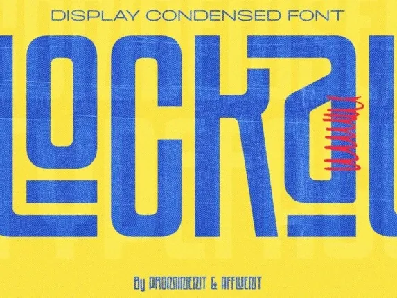 Lockal font