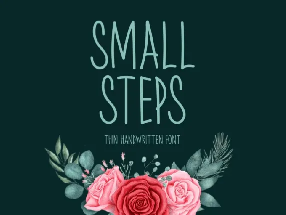 Small Steps font