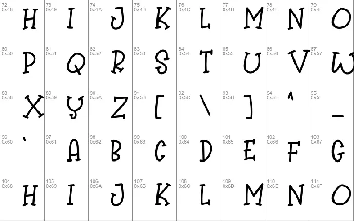 TeACherSCHOoL font