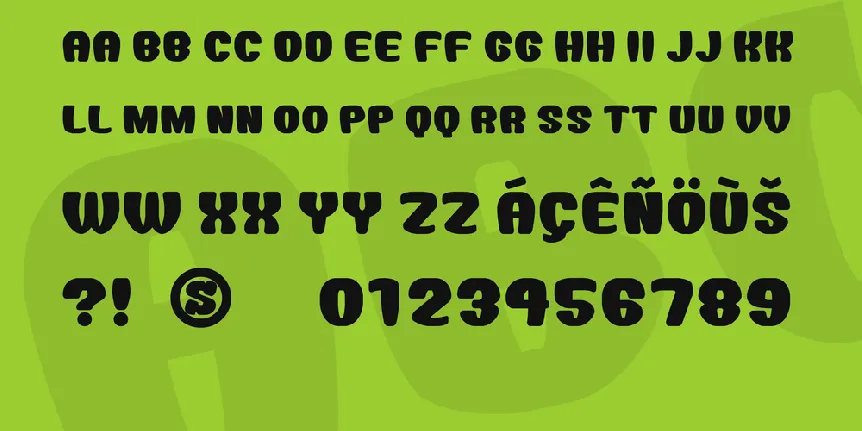 Bubble Head font