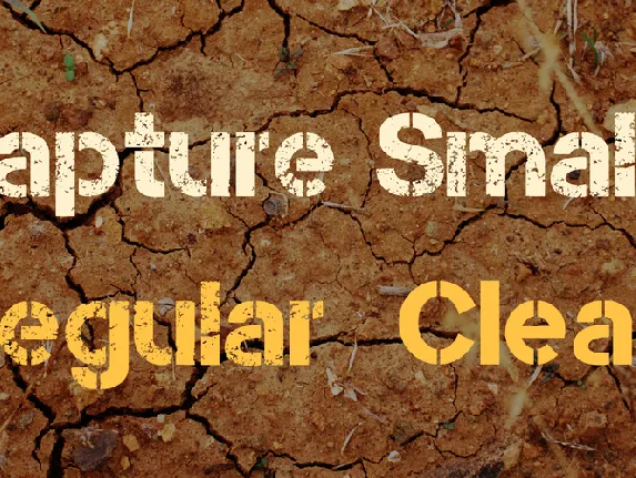 Capture Smallz font