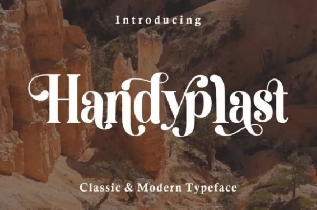 Handyplast font