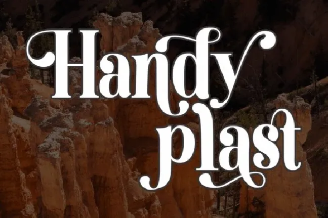 Handyplast font