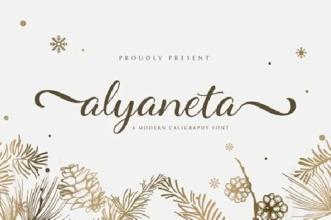 Alyaneta font