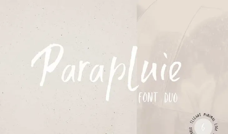 Parapluie Duo font