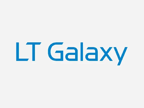 LT Galaxy font