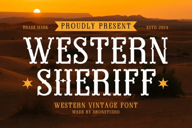 Western Sheriff font