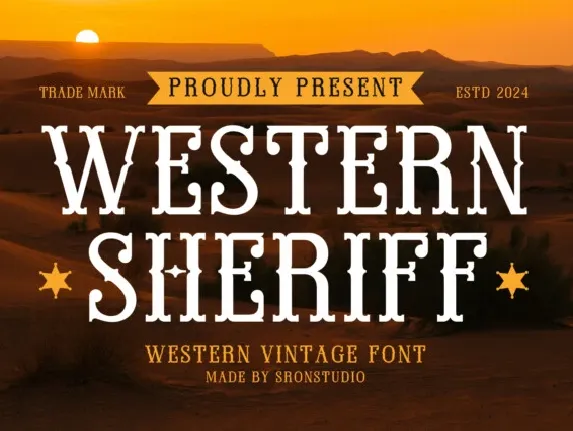 Western Sheriff font