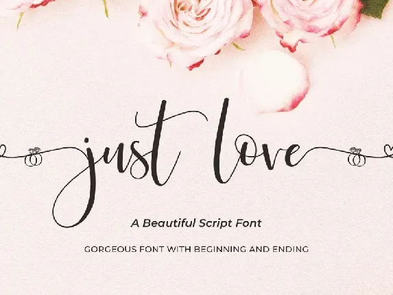 Just Love font