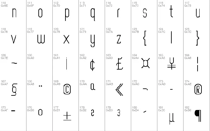 Aaram font