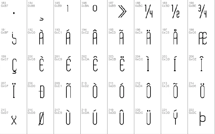 Aaram font