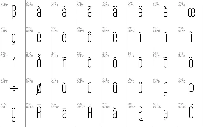 Aaram font