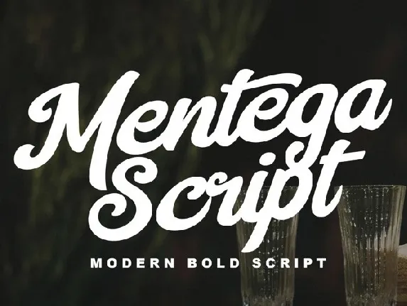 Mentega font