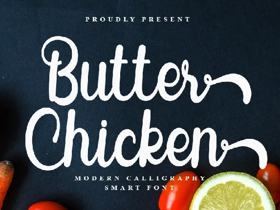 Butter Chicken font