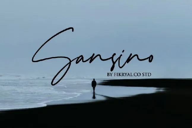 Sansino Handwritten font