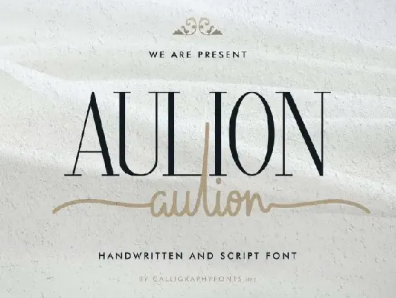 Aulion Duo font