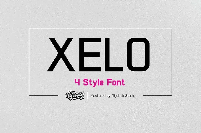 Xelo Sans Serif font