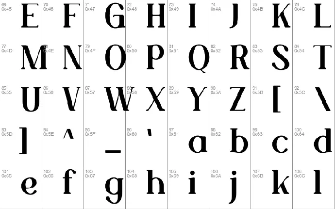 BHALED font