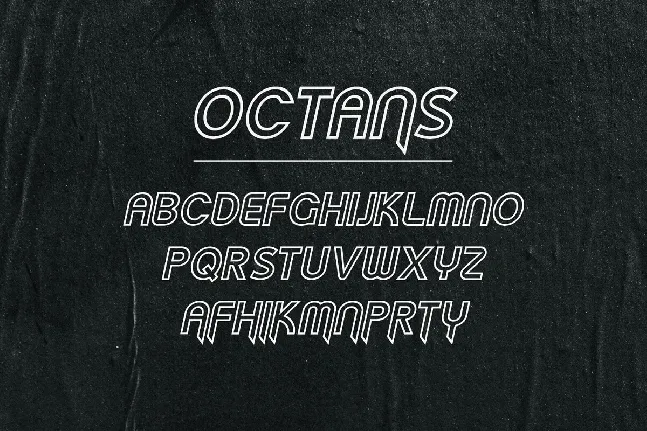 Octans font