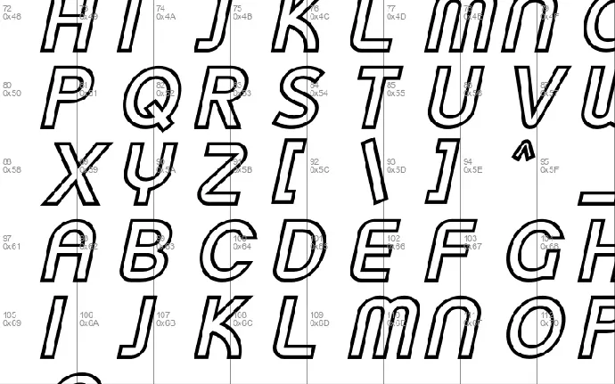 Octans font